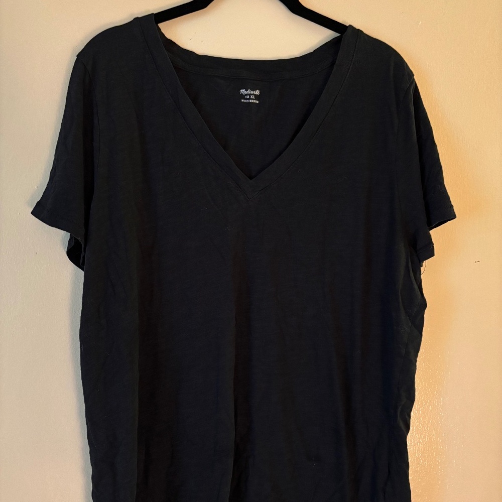 Madewell Whisper Cotton V-Neck Tee